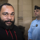 French humorist Dieudonné M’bala M’bala arrives for a trial at the Paris courthouse Dec. 13, 2013, on the charges of defamation, insults, incentive to hate and discrimination.
JOEL SAGET/AFP/Getty Images